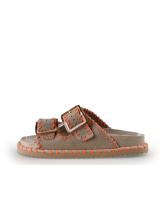 Colors of California Mules Pantoletten Beige 359378
 Größe 36
 