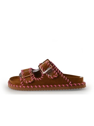 Colors of California Mules Pantoletten Braun 359379
 Größe 38
 