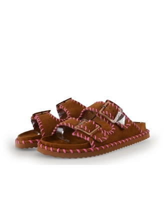 Colors of California Mules Pantoletten Braun 359379
 Größe 38
 