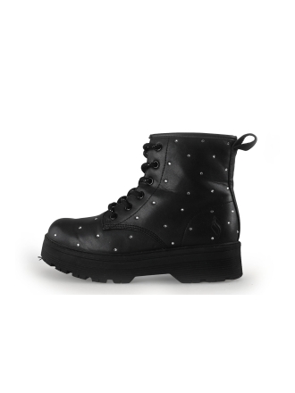 Skechers Schnürstiefel Schwarz 359477
 Größe 35
 