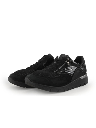 Waldlaufer Sneaker Schwarz 359488
 Größe 37½
 