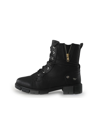 Mustang Schnürstiefel Schwarz 359654
 Größe 40
 