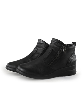 Rieker Stiefeletten Schwarz 359658
 Größe 39
 