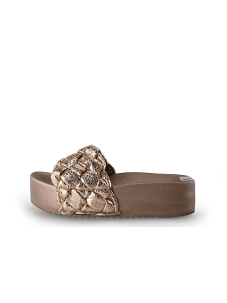 Colors of California Mules Pantoletten Gold 359717
 Größe 39
 