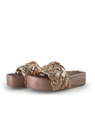 Colors of California Mules Pantoletten Gold 359717
 Größe 39
 
