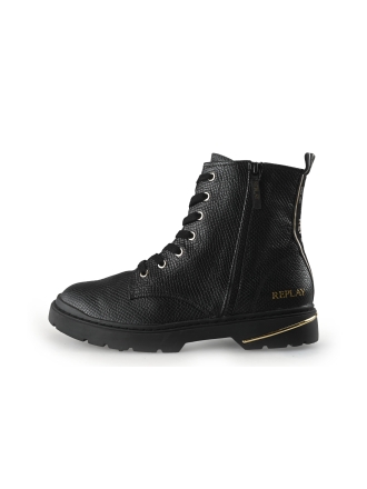 Replay Schnürstiefel Schwarz 359787
 Größe 39
 