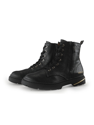 Replay Schnürstiefel Schwarz 359787
 Größe 39
 