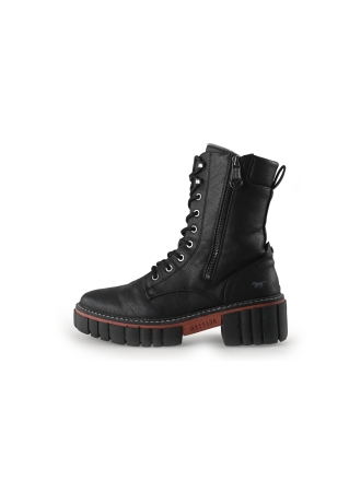 Mustang Schnürstiefel Schwarz 359793
 Größe 41
 