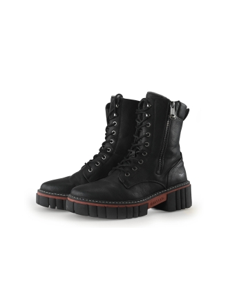 Mustang Schnürstiefel Schwarz 359793
 Größe 41
 