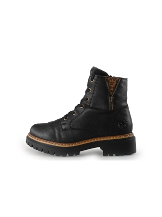 Rieker Schnürstiefel Schwarz 359857
 Größe 38
 