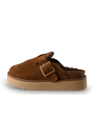 Colors of California Mules Pantoletten Cognac 359871
 Größe 38
 
