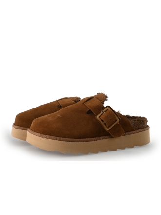 Colors of California Mules Pantoletten Cognac 359871
 Größe 38
 