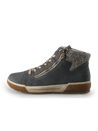 Rieker Schnürstiefel Blau 359900
 Größe 40
 