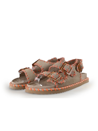 Colors of California Mules Pantoletten Beige 360053
 Größe 38
 