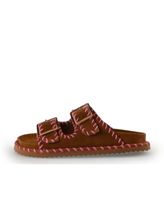 Colors of California Mules Pantoletten Braun 360103
 Größe 38
 