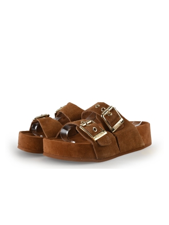 Colors of California Mules Pantoletten Braun 360109
 Größe 40
 