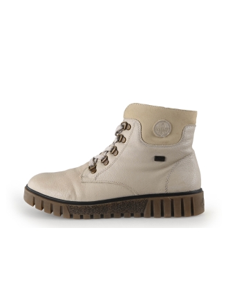 Rieker Schnürschuhe Beige 360118
 Größe 40
 