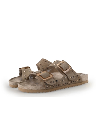 Colors of California Mules Pantoletten Beige 360127
 Größe 39
 