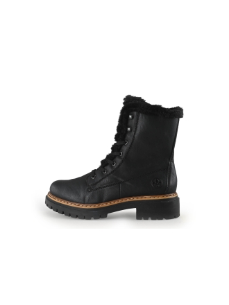 Rieker Schnürstiefel Schwarz 360145
 Größe 40
 