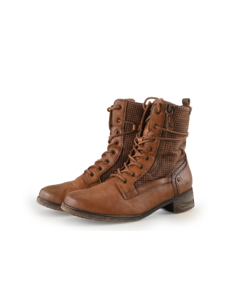 Mustang Schnürstiefel Cognac 360288
 Größe 40
 