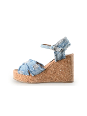 Colors of California Keilschuhe Blau 360333
 Größe 38
 