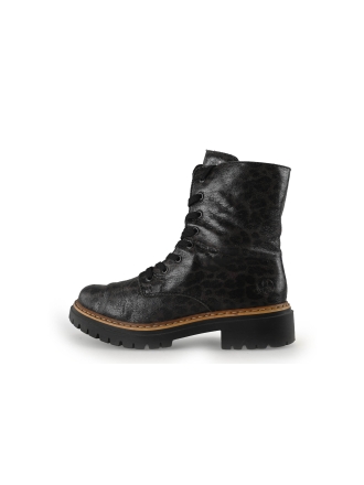 Rieker Schnürstiefel Leopardenmuster 360343
 Größe 41
 
