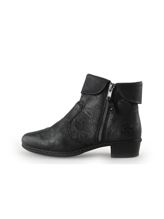 Rieker Stiefeletten Schwarz 360366
 Größe 38
 