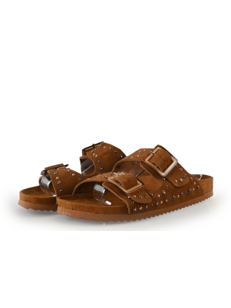 Colors of California Mules Pantoletten Cognac 360465
 Größe 40
 