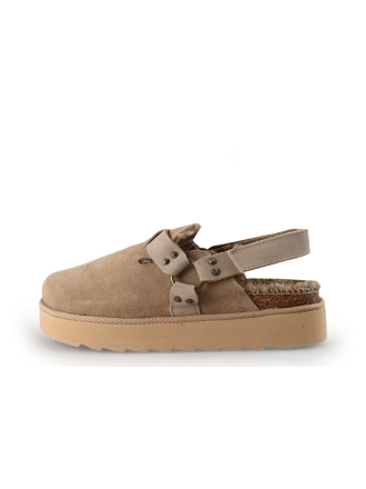 Colors of California Mules Pantoletten Beige 360481
 Größe 40
 