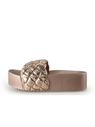 Colors of California Mules Pantoletten Gold 360544
 Größe 40
 