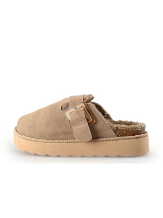 Colors of California Mules Pantoletten Beige 360832
 Größe 38
 
