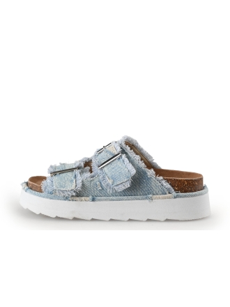 Colors of California Mules Pantoletten Blau 360908
 Größe 38
 
