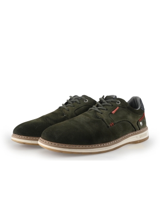 Mustang Schnürschuhe Grün 360937
 Größe 45
 