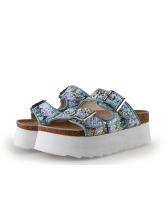 Colors of California Mules Pantoletten Beige 360954
 Größe 37
 