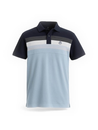 Indicode Poloshirt Blau 600053