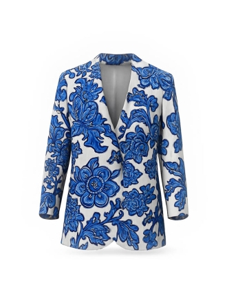 Mango Blazer Blau 601364