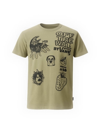 Vans T-shirt Beige 601408