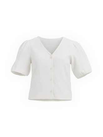 Pieces bluse Weiß 601505