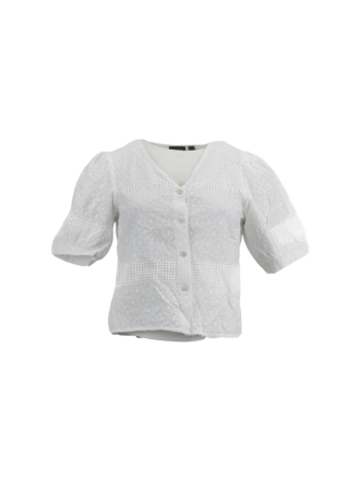 Pieces bluse Weiß 601505