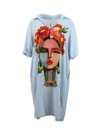 Key Largo Kleid Blau 603402