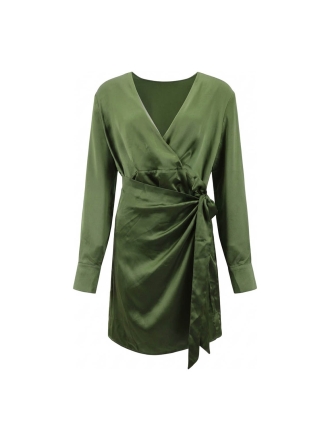 Mango Kleid Grün 603427