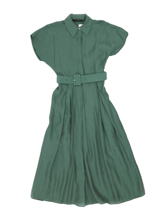 Mango Kleid Grün 603845