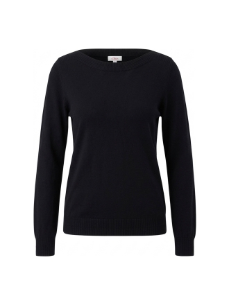 S.oliver Pullover Schwarz 604274