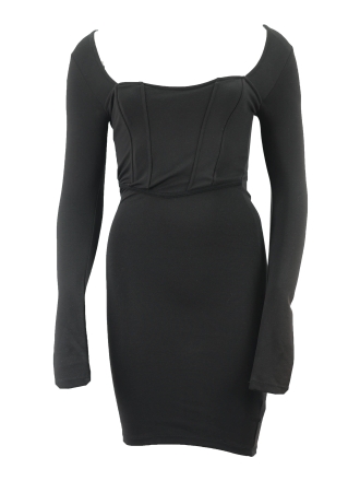 Boohoo Kleid Schwarz 604749