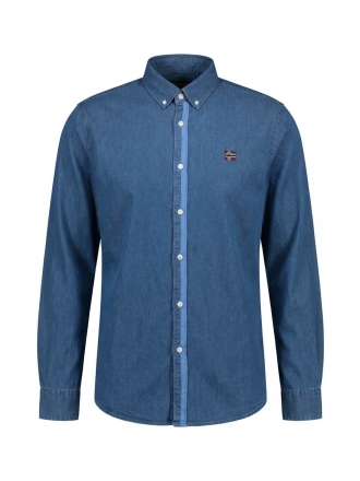 Napapijri Hemd Blau 605400
 Größe XL
 