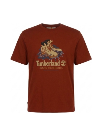 Timberland T-shirt Rot 605450
 Größe XL
 