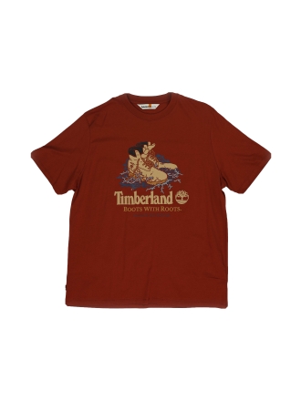 Timberland T-shirt Rot 605450
 Größe XL
 