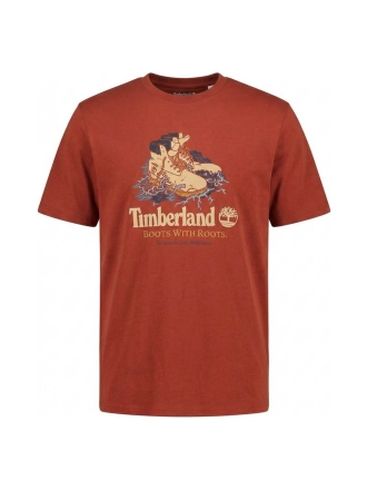 Timberland T-shirt Rot 605451