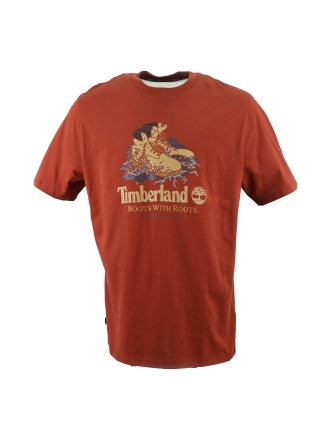 Timberland T-shirt Rot 605451