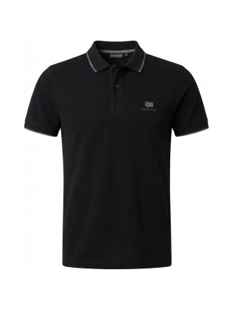 Napapijri Poloshirt Schwarz 605603
 Größe XS
 